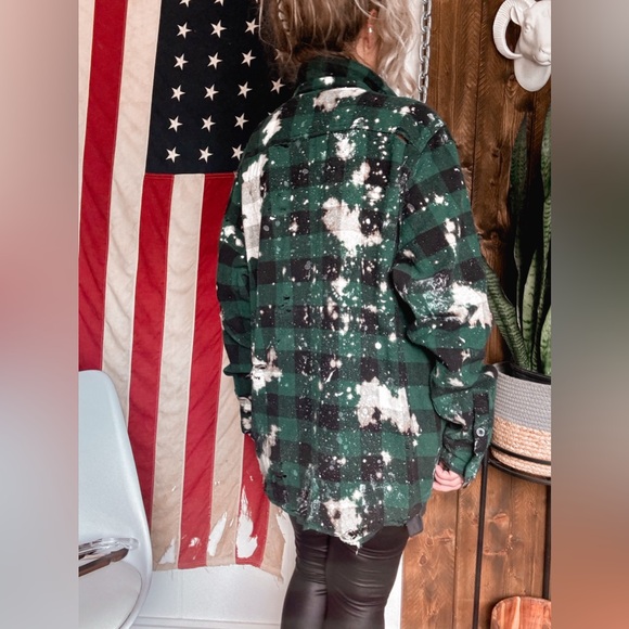 Oversize 90s grunge Flannel - Picture 3 of 4